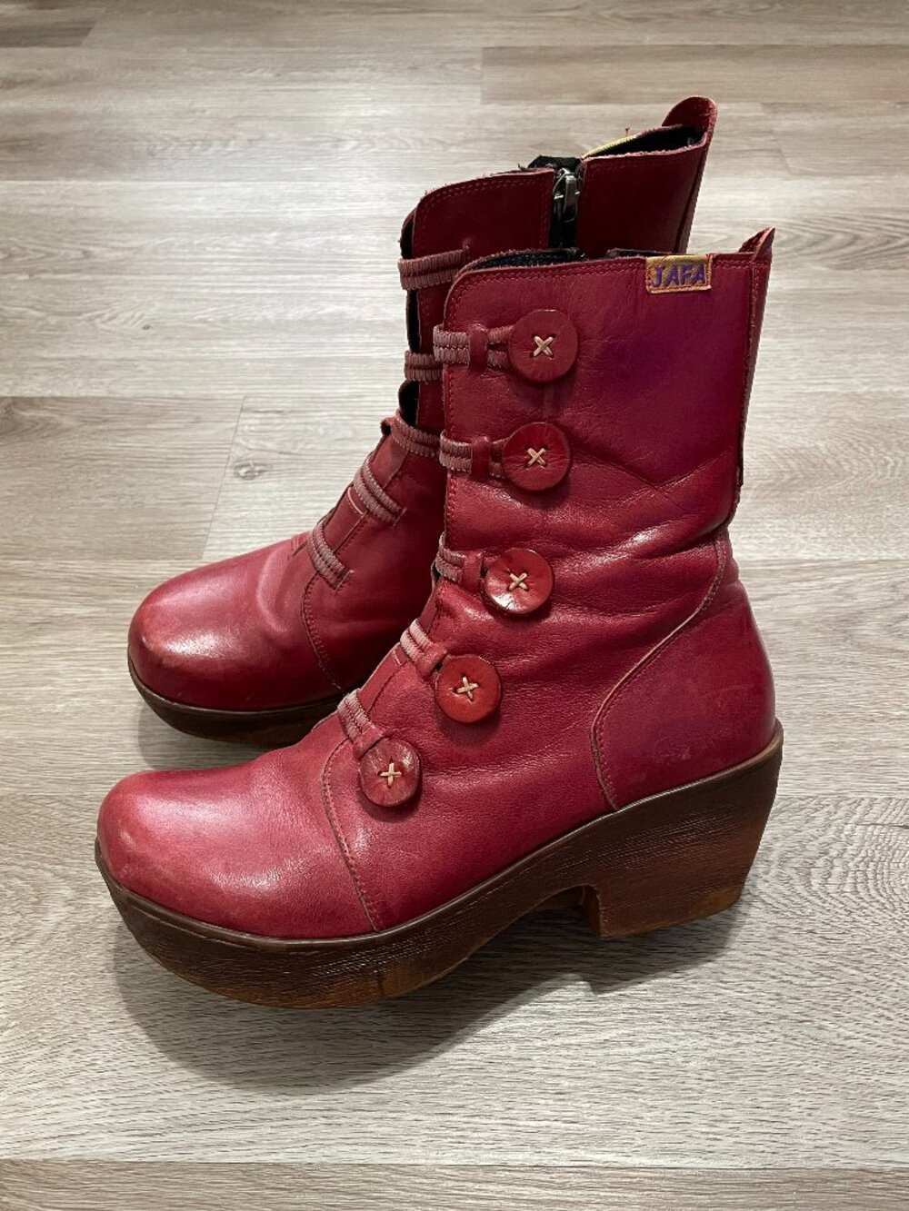 Button Boots